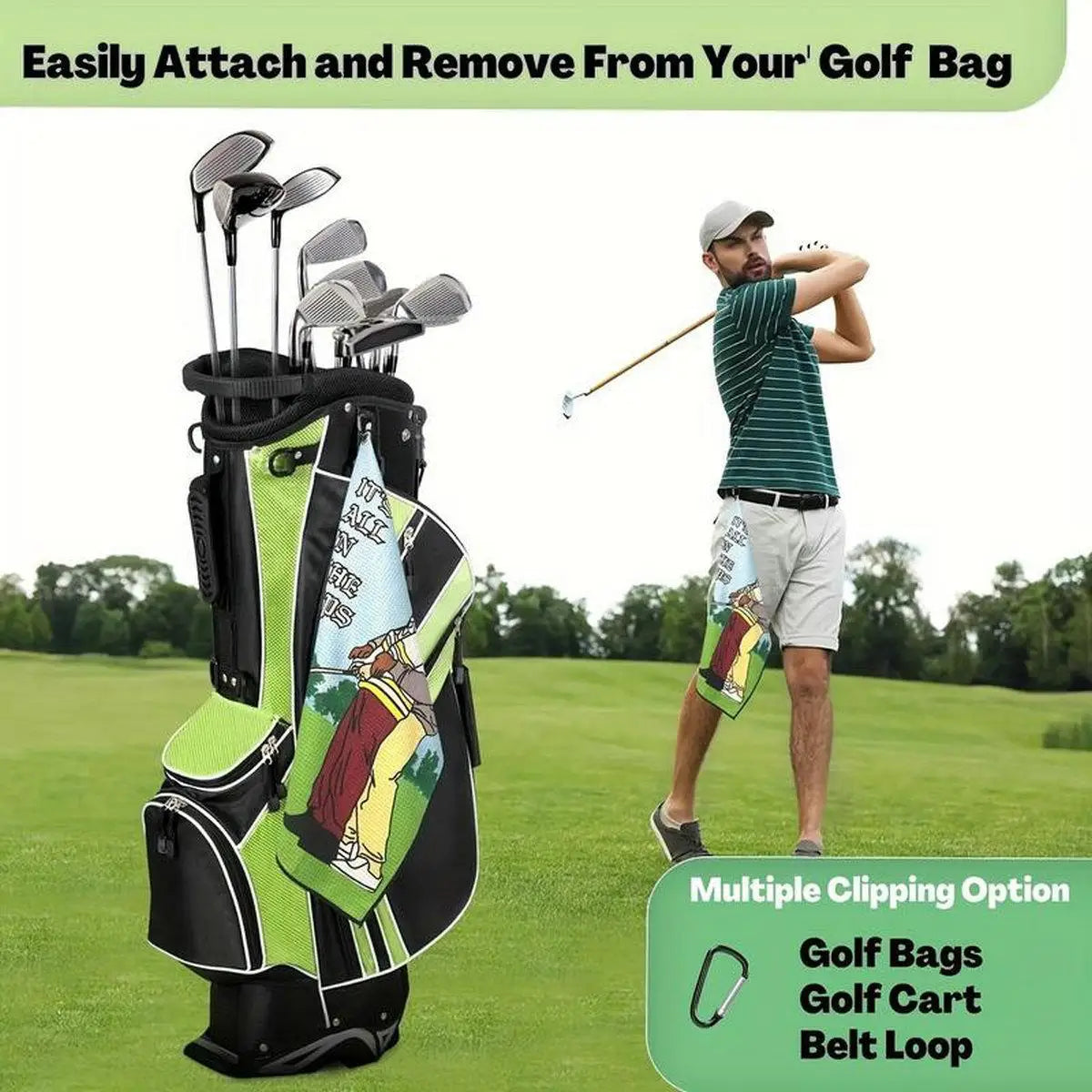 Funny Golf Towel